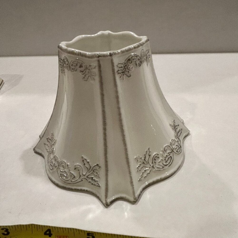 White Barn Candle Pleated Small Jar Candle Shade